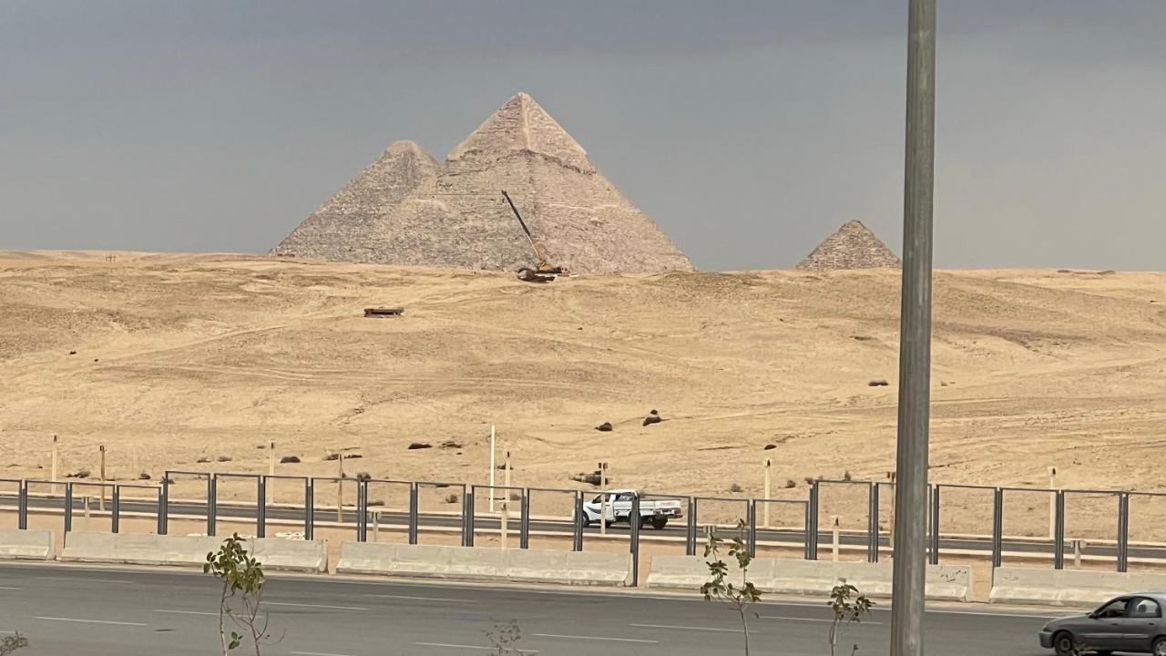 White Pyramids Inn Nazlet el Simman Bagian luar foto