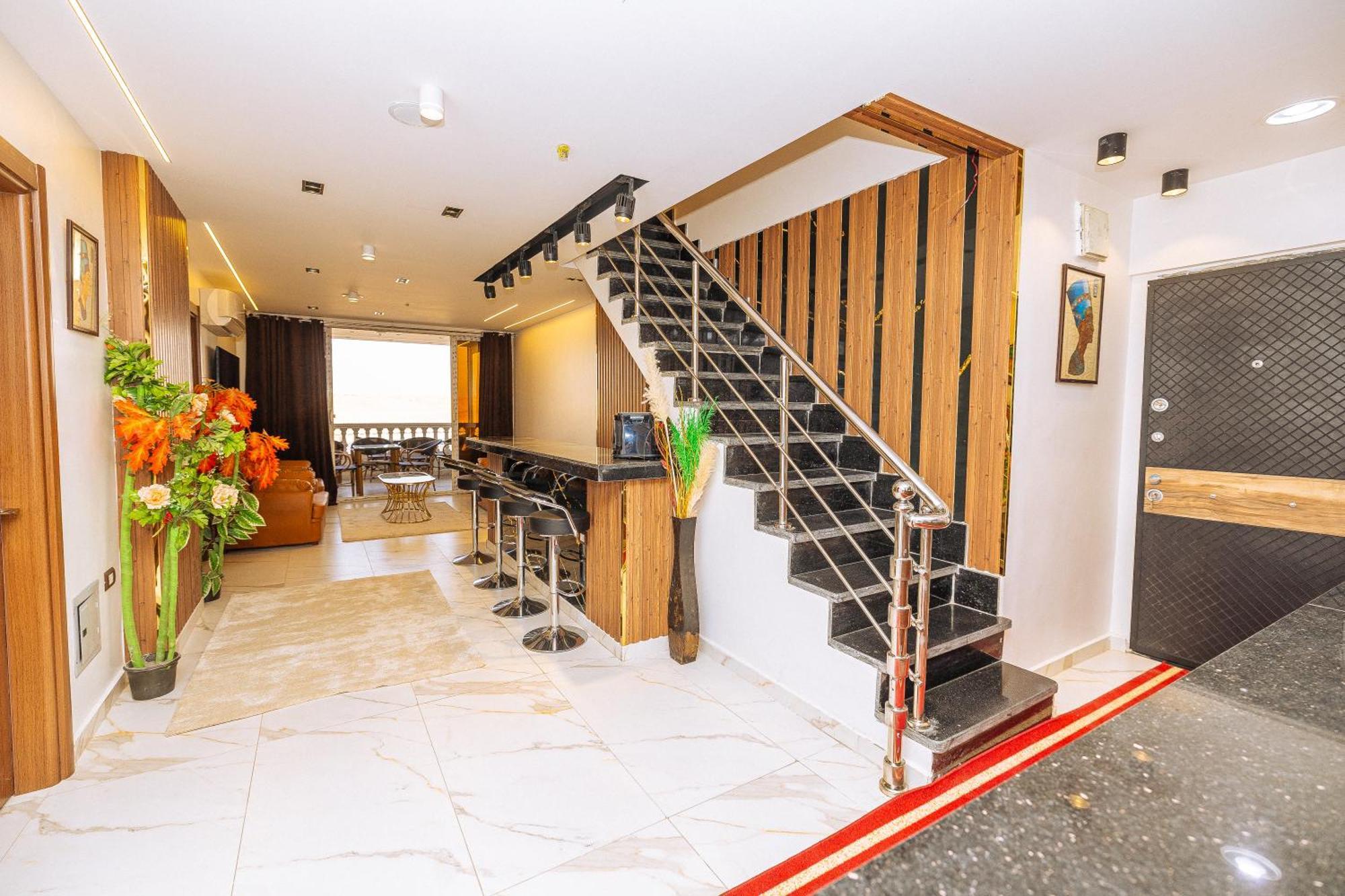 White Pyramids Inn Nazlet el Simman Bagian luar foto