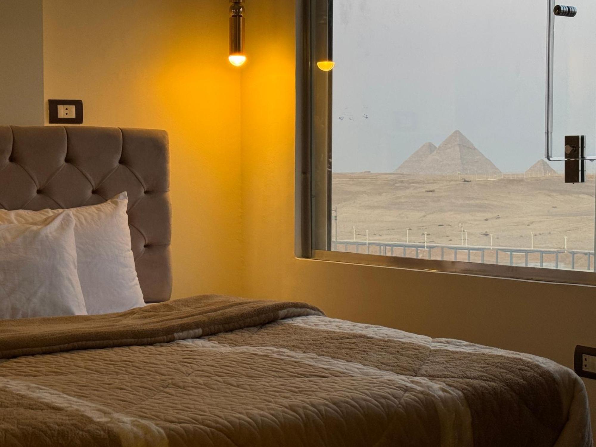White Pyramids Inn Nazlet el Simman Bagian luar foto